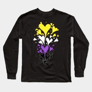 Loveheart - Nonbinary Long Sleeve T-Shirt